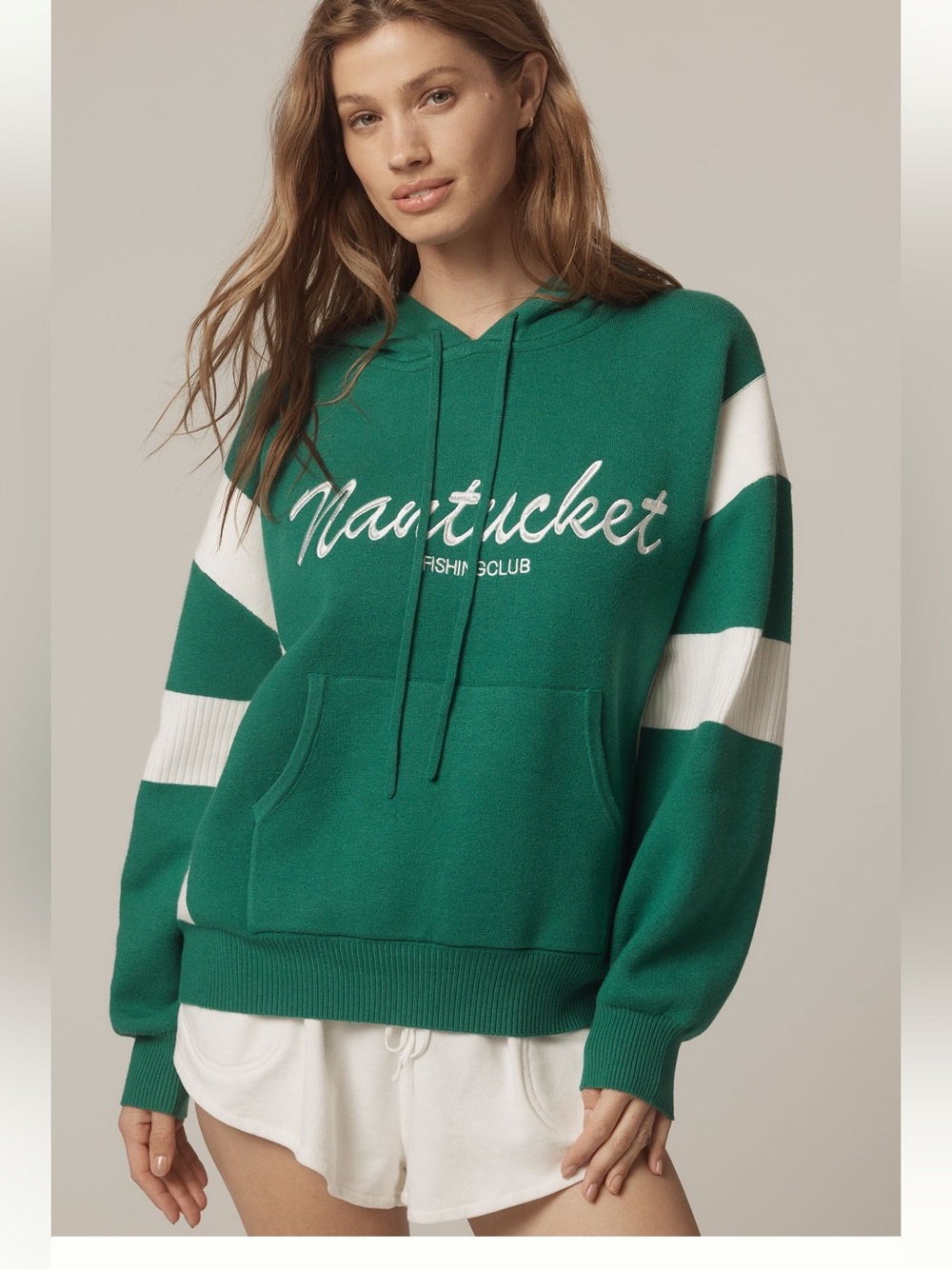 Anthropologie NWT Sz XS top-rated sweater knit hoodie; elevated classic look